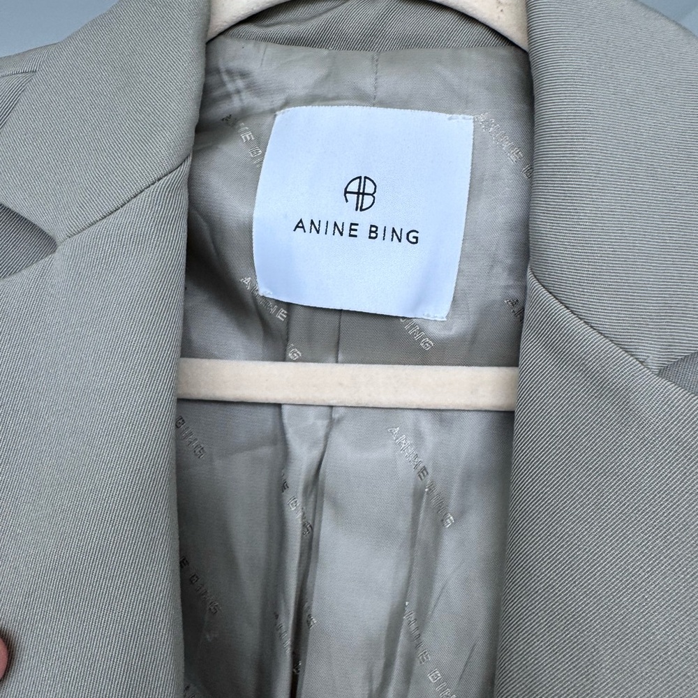 Anine Bing Classic Gray Jacket